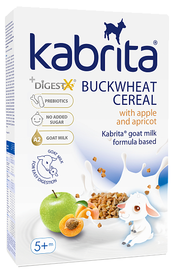 Kabrita® piimasegu sisaldav tatrapuder õuna ja aprikoosiga