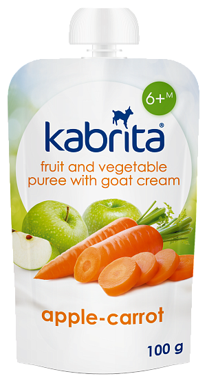 Kabrita® Püree Õuna-porgandi